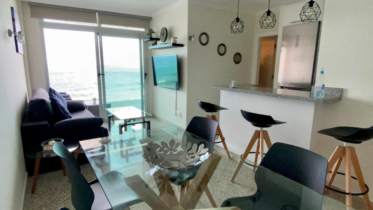 Hermoso Edificio Frente Al Mar Con Gran Terraza Y Hermosas Vistas Las Palmas de Gran Canaria Zewnętrze zdjęcie