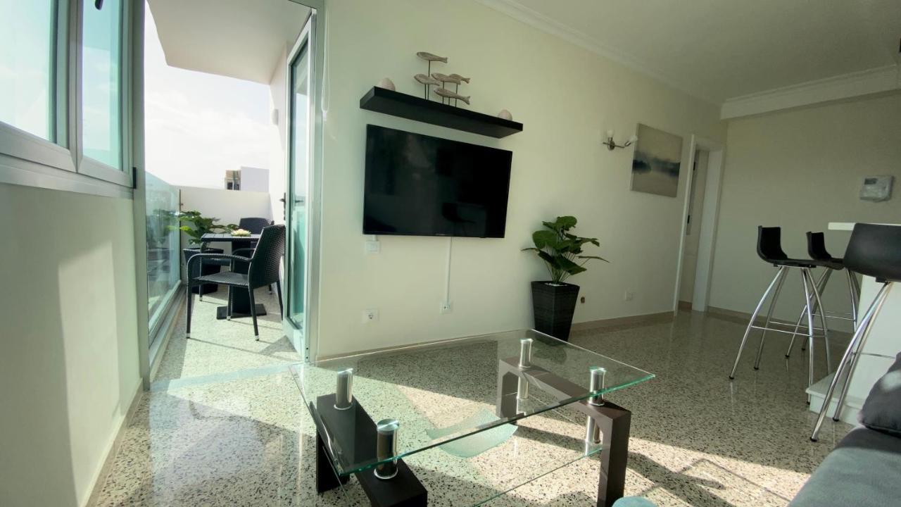 Hermoso Edificio Frente Al Mar Con Gran Terraza Y Hermosas Vistas Las Palmas de Gran Canaria Zewnętrze zdjęcie